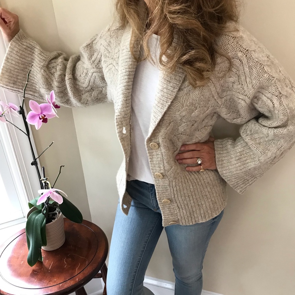Cozy Gap Cardigan Sweater